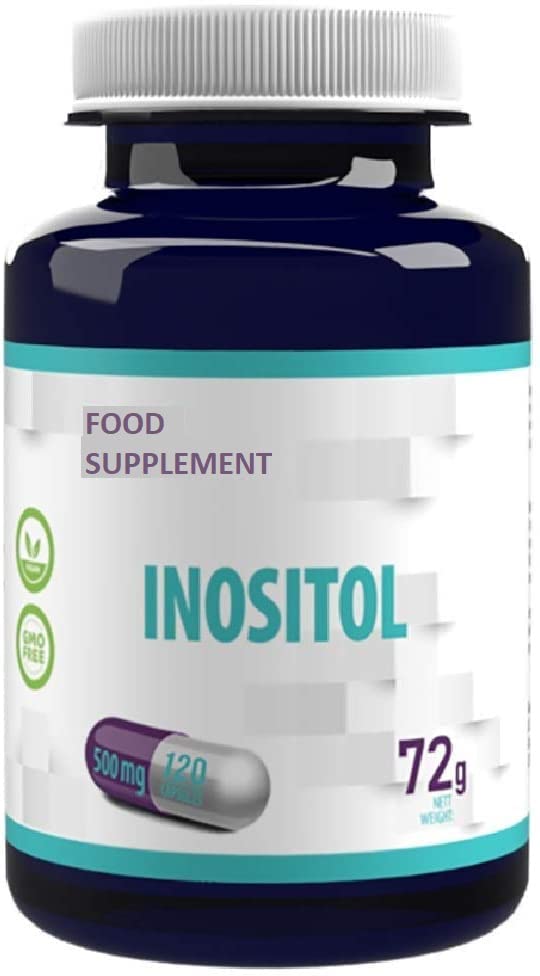Hepatica Inositol 500mg – 120 Vegan Capsules | High Strength Hormonal Balance, Mood & Cognitive Support | 3rd Party Lab Tested | GMP