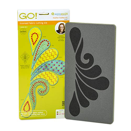 2 AccuQuilt+Cutting+Heather+Feather+Vedeler