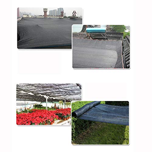 Schattiernetz WXYZ Sonnensegel, Schwarzes Rechteckiges Sonnenschutznetz, 95% Schattierungsrate, Verwendet Für… – Bild 8