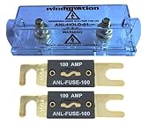 WindyNation ANL Fuse Holder + ANL Fuse (2pcs 100A Fuse)