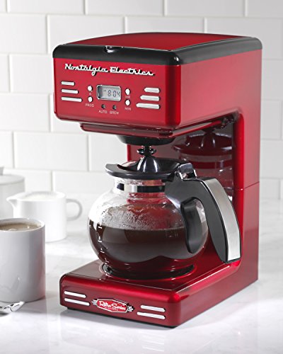 Nostalgia Rcof120 Retro 12 Cup Programmable Coffee Maker