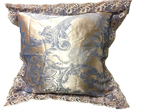 Satin embroidery pillowcase 24"×24" luxury european ne…