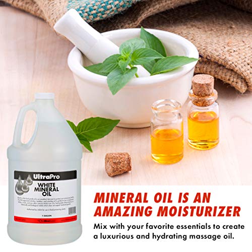 UltraPro Food Grade Mineral Oil, 1 Gallon (128oz), for Lubricating and