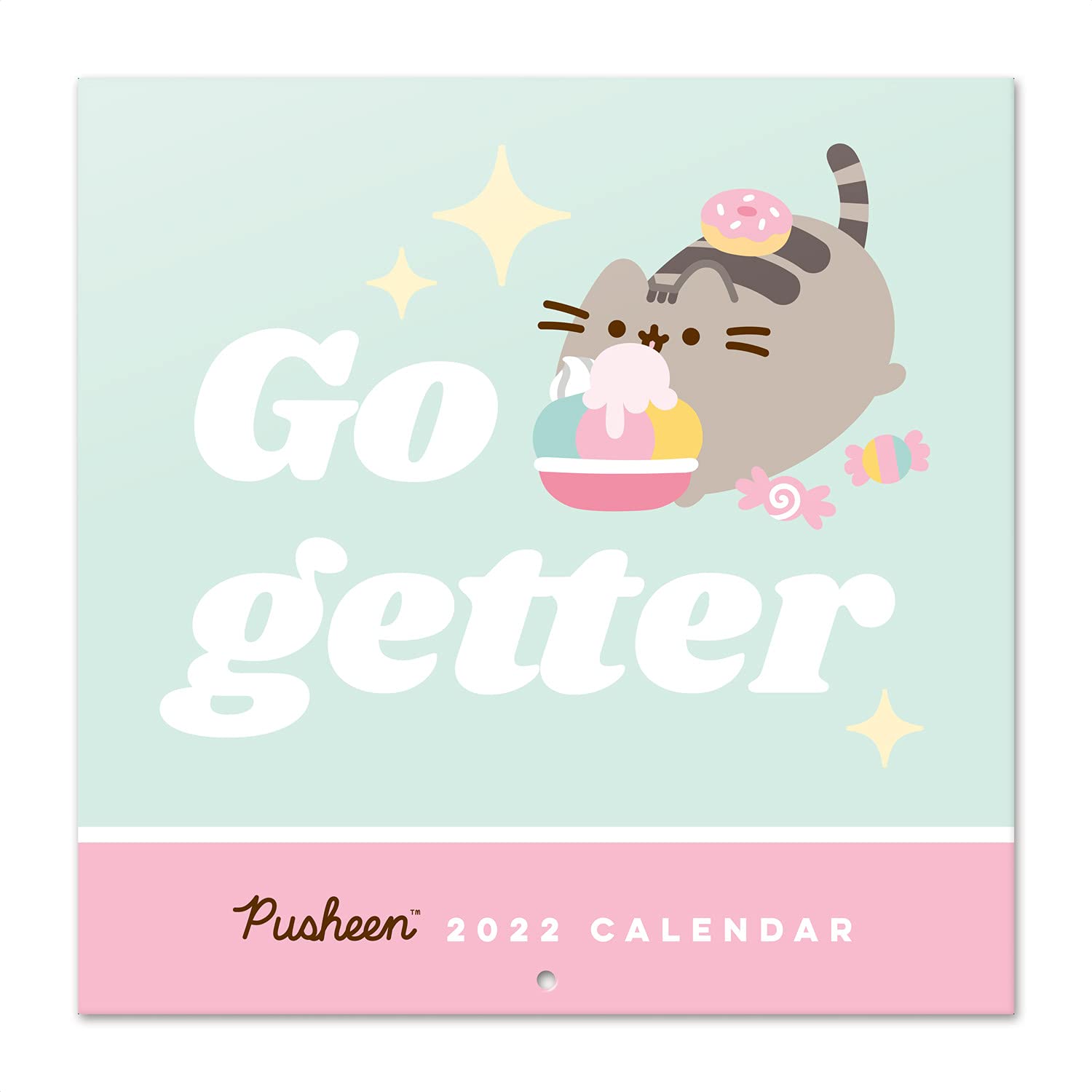 Grupo Erik: Official Pusheen, 12' x 12' Square Wall Calendar 2022, Family Calendar 2022 โ image 1