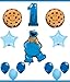 SESAME STREET COOKIE MONSTER first birthday party supplies balloons one 1st by Lgp