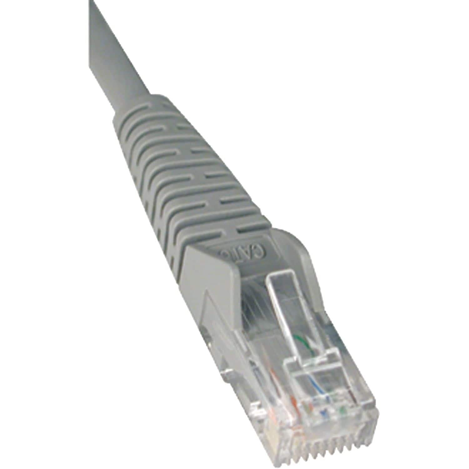 Tripp Lite Cat6 Gigabit Snagless Molded UTP Patch Cable RJ45 M/M White, 0.91 m (N201-003-WH)