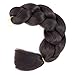 Alissa Jumbo Braiding Hair Extensions High Temperature Kanekalon Synthetic Braiding Twist Hair Multiple Tone Colored Jumbo Braiding Hair (24