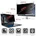 Flexzion Privacy Screen Filter Anti-Glare Protector Film Damage Scratch Proof For 17 Inch Widescreen Displays PC Laptop Desktop Notebook Computer LCD Monitor