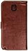 Carrying Case for Samsung Galaxy Note 3 - Non-Retail Packaging - Dark brown