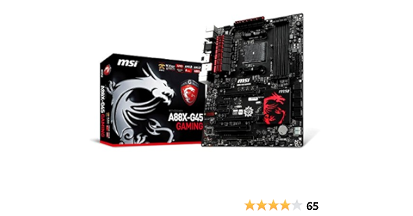 Amazon Com Msi Ax G45 Gaming Atx Ddr3 2400 Na Motherboards Computers Accessories