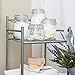 Anchor Hocking Round Glass Storage Canister Set with Hinged Lids, 4-Piece Set