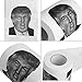 Delight eShop Donald Trump Soft Printed Toilet Tissue Roll Paper, 3 Ply 150 Sheet, 4.33X3.15-Inch