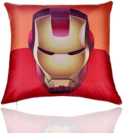 LOOMEN Superhero Pillow Cover Collection (Iron Man)