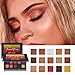 Beauty Glazed 15 Colors Sunset Dust Eyeshadow Makeup Palettes Shimmer Matte Glitter Waterproof High Pigmented Eye Shadow Warm Colors Makeup Powder Palette