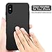 Case for iPhone X/XS, Magnetic Phone Case for Magnet Car Phone Holder with Invisible Built-in Metal Plate, Soft TPU Shockproof Protective Cover for iPhone X/XS 5.8''[Black]
