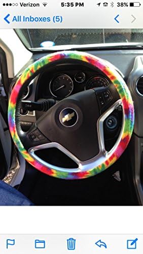 Hayes Designs 1 Tie Dye Fleece Stern Wheel Cover
