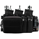 Shellback Tactical Patrol Max Placard for Plate Carriers, Multicam, Squadron Nylon, MOLLE Compatible, Triple M4 Mag Pouches