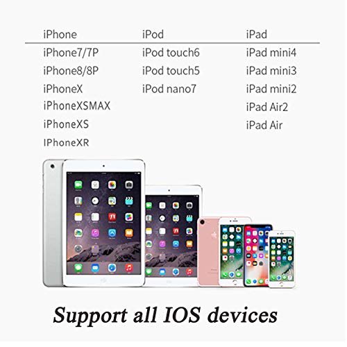 image for Hamdol for iPhone Adapter Headphone Jack Adapter for iPhone8/8Plus/7/7