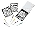 Melissa & Doug On the Go Magic Velvet Animals Pattern-Reveal Activity Kit- 6 Coloring Boards, 6 Markers - Party Favors, Stocking Stuffers, Travel Toys, Coloring Books For Kids Ages 5+