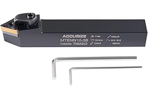Accusize Industrial Tools Mten Tool Holders with Tnmg Carbide Inserts