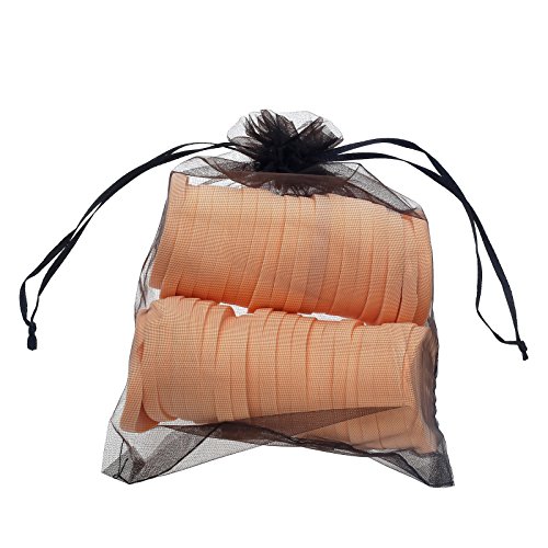 Anleolife Makeup Beauty Blender Facial Powder Puff Cosmetics Blush Applicators Round Sponges Foundation 6bags,36pcs(6pcs/bag)