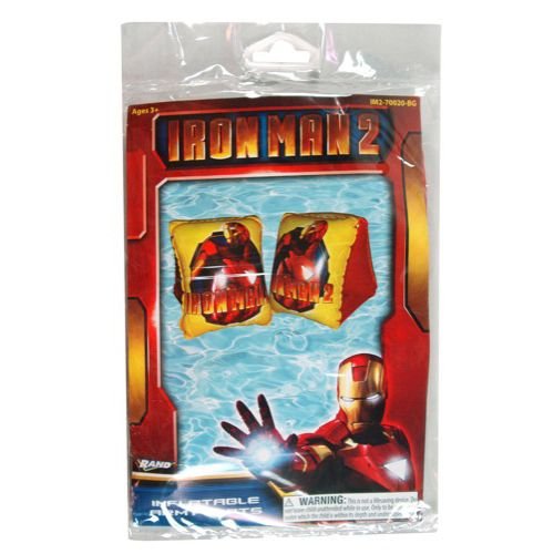 Iron Man 2 Inflatable Arm Floats in Poly Bag