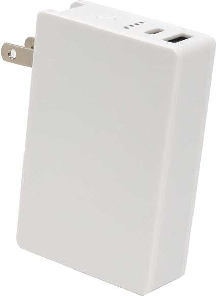 Amazon Usb 充電器 1台2役 コンセント Acアダプター モバイルバッテリー 6000mah スマホ2台 同時充電可能 急速充電対応 コンパクト 出張 旅行 持ち運びに便利 Ac式充電器 通販