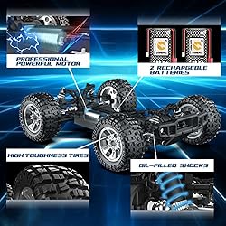 DEERC 9200E Large Hobby RC Cars, 48 KM/H 1:10 Scale