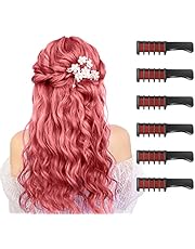 New Hair Chalk Comb Temporary Bright Hair Color Dye for Girls Kids, Washable Hair Chalk for Girls Age 4 5 6 7 8 9 10 New Year Birthday Party Cosplay DIY Children's Day, Halloween, Christmas