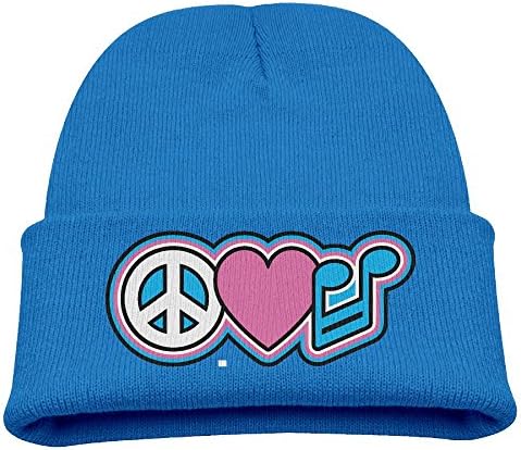 PINGBO Peace Love Music Kid Funny Street Beanie Hat
