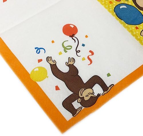 おさるのジョージ ペーパーナプキン 16枚入り S キュリアスジョージ Curious George 紙ナプキン 誕生会 誕生日 パーティー テーブル コーディネート 装飾 デコレーション かわいい キャラクター グッズ 即日 翌日発送 B07dj7d1ld 495円 大人気 New
