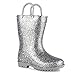 Chillipop Children's Glitter Rain Boots for Little Kids & Toddlers, Boys & Girls