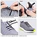 HOMAR No Tie Shoelaces for Kids and Adults - Best in Sports Fan Shoelaces - Waterproof Silicone Flat Elastic Athletic Running Shoe Laces with Multicolor for Sneaker Boots Board Shoes and Casual Shoes