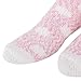 Cozy Christmas and Furry Critter Socks with Santa, Reindeer and More! Soft and Plush Socks for Women (Lamb)