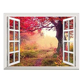 Christmas Santa Wall Mural (36"x48", Majestic View)