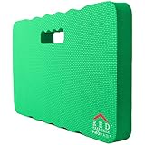Thick Kneeling Pad, Garden Kneeler for Gardening, Bath Kneeler for Baby Bath, Kneeling Mat for Exercise & Yoga, Knee Pad for Work, Floor Foam Pad, Extra Large (XL) 18 x 11 x 1.5 Inches, Green