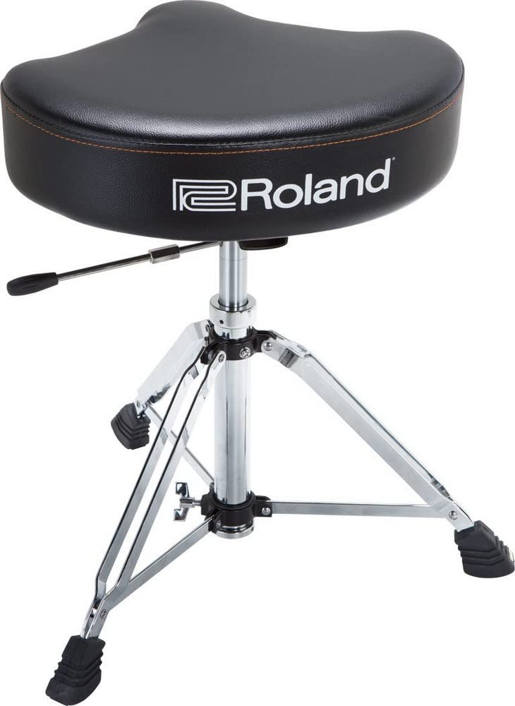Roland Saddle Drum Throne, with Rugged Vinyl Seat - Rdt-Shv