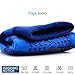 Ballet Yoga Socks, Dancing Yoga Pilates Socks with Grips Cotton Pilates Barre Gym Fitness Sports Women Non-slip Dance Socks for Fintness Yoga Socks (Blue)