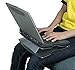 MAX SMART Aluminum Laptop Stand Adjustable, Compatible with Apple Mac MacBook Pro Air 10 to 15.6 Inch Notebook, Ventilated Portable Ergonomic Desktop Holder Riser for Office Desk, Metal Silver AS1