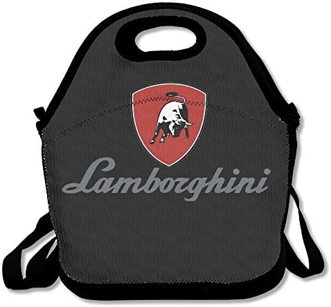 NNHAHA Lamborghini Symbol Lunch Bag Tote Handbag Lunch Boxes