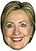 CELEBRITY CARD FACE MASK KIT - HILARY CLINTON - DO IT YOURSELF (DIY) #4