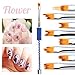 PrettyDiva Liquid Latex for Nails - 2PC Upgrade Fast Drying Peel off Nail Polish Barrier Cuticle Guard Skin Barrier Protector Latex Tape for Nail Art