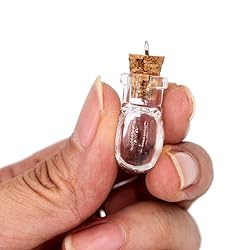 MIGK 24pcs Small Mini Glass Jars Bottles with Cork