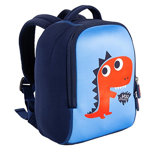 JiePai Dinosaur Toddler Kids Backpack with Harness Leash for Boys Girls Age 1-3