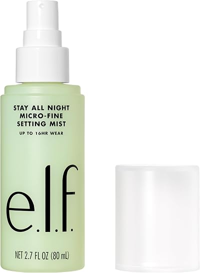 e.l.f. Stay All Night Micro-Fine Setting Mist Hydrating Refreshing 16HR Vegan