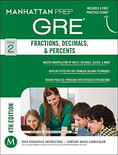 Fractions, Decimals, & Percents GRE Strategy Guide (Manhattan Prep)