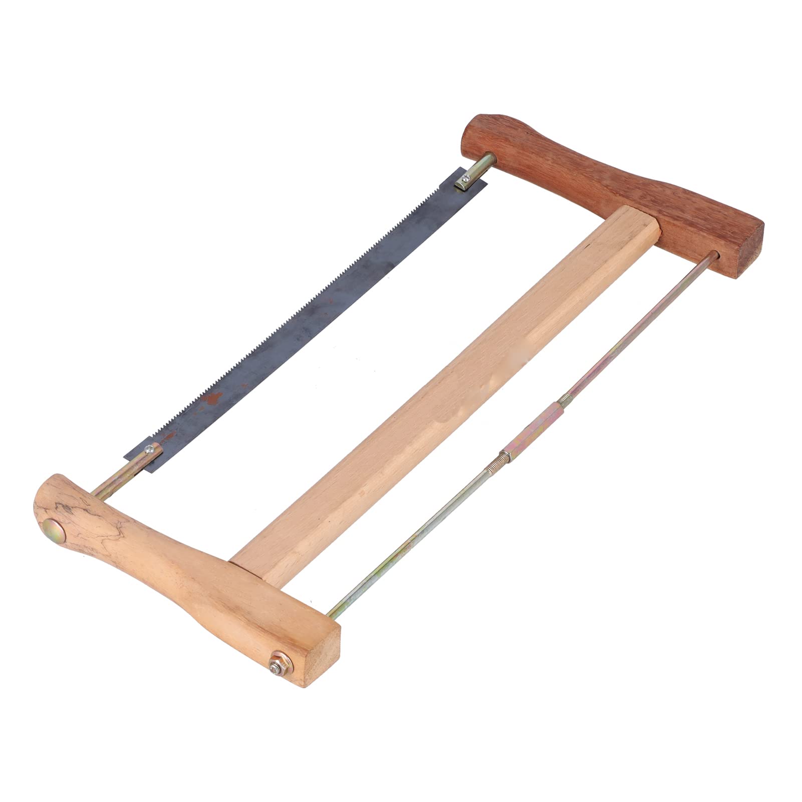 Frame Saw, Teakwood Handsaws, Blade Replacement Carpenter Hand Bow Wood Cutting Tool, Portable Frame Saw for Cutting Wood(490mm)