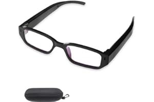 isekurity Glasses Camera 1080P Outdoor Video Glasses Camera Wearable Glasses Sports Action Video Camera for Cycling Camping Fishing Traveling