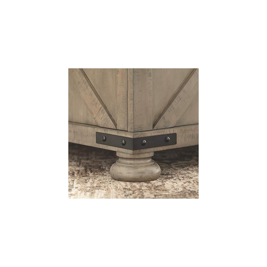 Signature Design by Ashley Aldwin Coffee Table with Lift Top, Gray