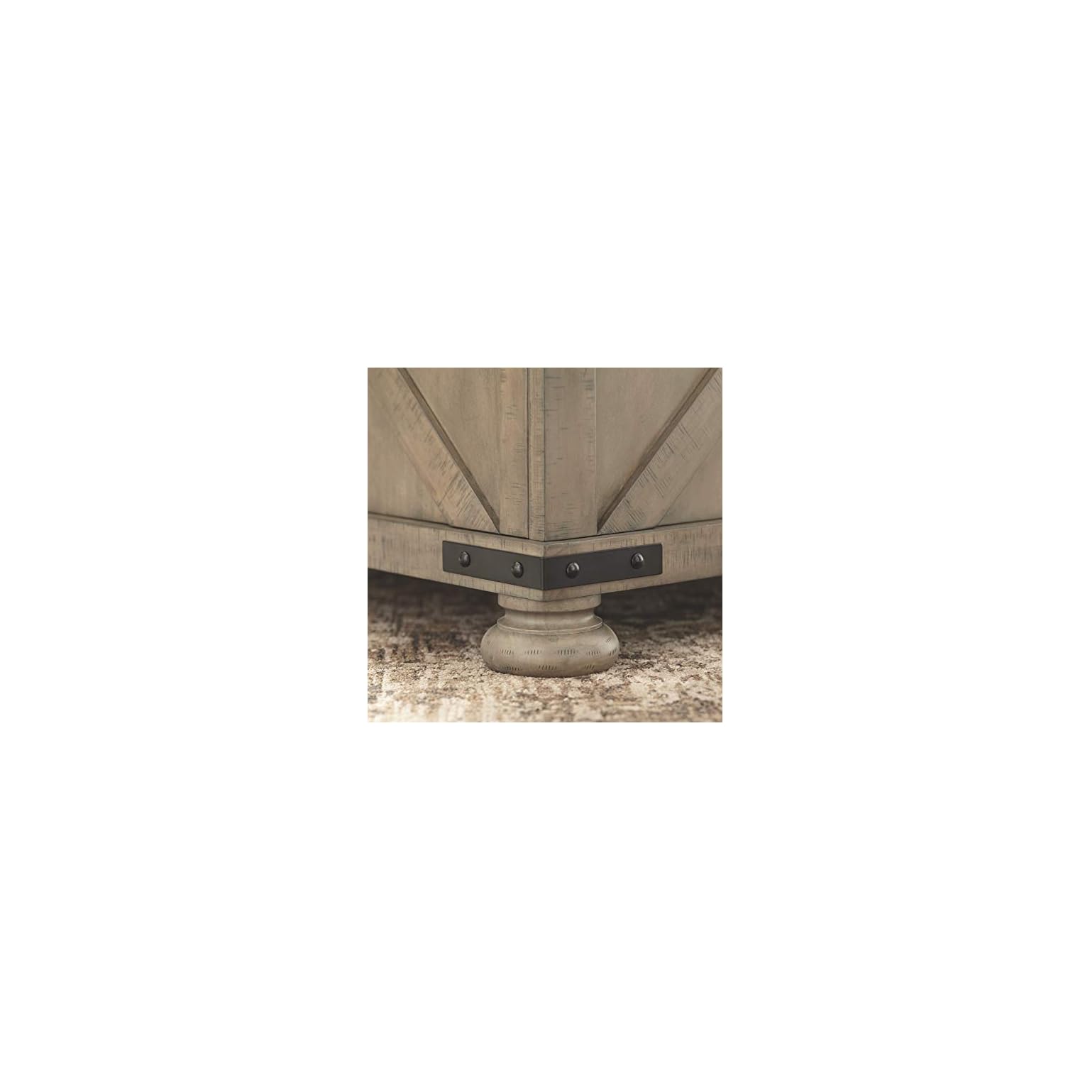Signature Design by Ashley Aldwin Coffee Table with Lift Top, Gray